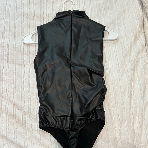 Fashion Nova leather high neck bodysuit - Picture 2 of 3